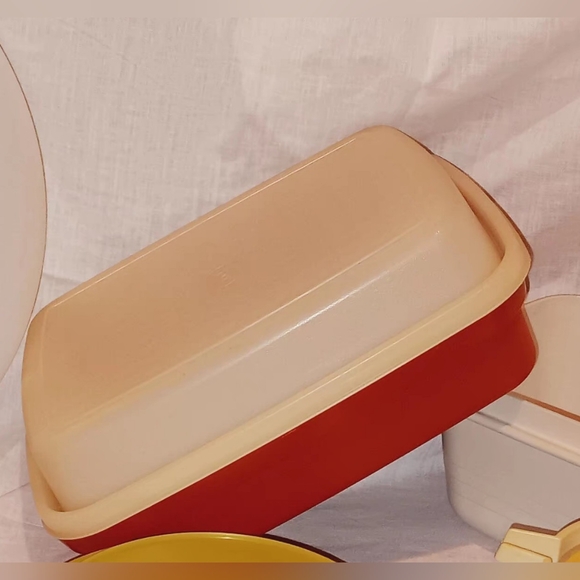 Vintage Tupperware Replacement Pieces~9 Piece Lot - Picture 5 of 7